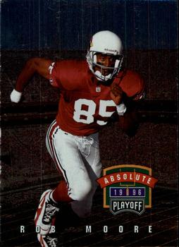 1996 Playoff Absolute #050 Rob Moore Front