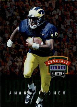 1996 Playoff Absolute #077 Amani Toomer Front