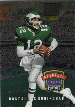 1996 Playoff Absolute #084 Randall Cunningham Front