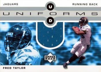 2002 Upper Deck - Uniforms #UDU-FT Fred Taylor Front