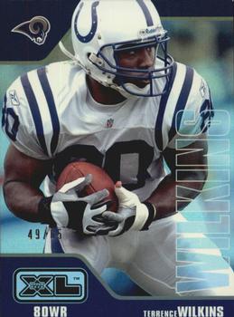 2002 Upper Deck XL - Holofoil #210 Terrence Wilkins Front