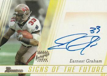 2003 Bowman - Signs of the Future Autographs #SF-EG Earnest Graham Front