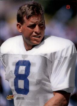 1996 Playoff Contenders #8 Troy Aikman Back