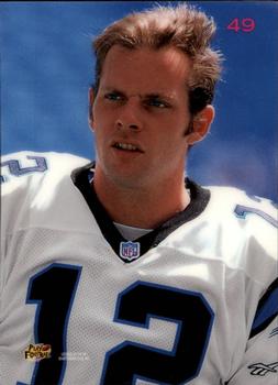 1996 Playoff Contenders #49 Kerry Collins Back