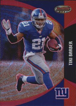 2003 Bowman's Best - Red #23 Tiki Barber Front