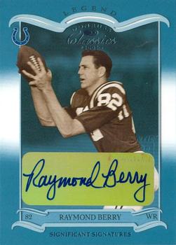 2003 Donruss Classics - Significant Signatures #141 Raymond Berry Front