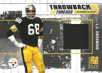 2003 Donruss Elite - Throwback Threads #TT-22 L.C. Greenwood Front