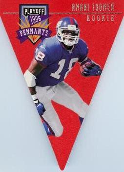 1996 Playoff Contenders - Pennants #67 Amani Toomer Front