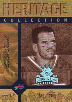 2003 Donruss Gridiron Kings - Heritage Collection #HC-1 Andre Reed Front