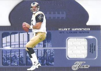 2003 Flair - Canton Calling #CC/KW Kurt Warner Front