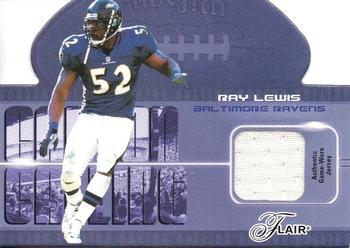 2003 Flair - Canton Calling #CC/RW Ray Lewis Front