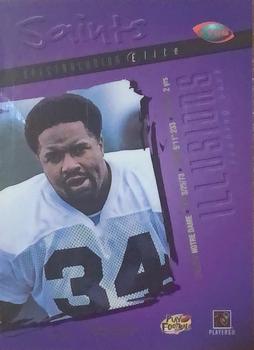 1996 Playoff Illusions - Spectralusion Elite #106 Ray Zellars Back