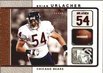 2003 Fleer Genuine Insider - Tools of the Game #9 TG Brian Urlacher Front