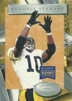 1996 Playoff Trophy Contenders #10 Kordell Stewart Front