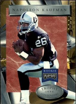 1996 Playoff Trophy Contenders #26 Napoleon Kaufman Front