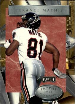 1996 Playoff Trophy Contenders #67 Terance Mathis Front