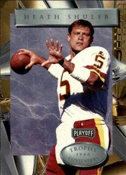 1996 Playoff Trophy Contenders #96 Heath Shuler Front