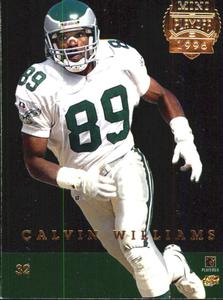 1996 Playoff Trophy Contenders - Back to Back Minis #32 Brett Perriman / Calvin Williams Back