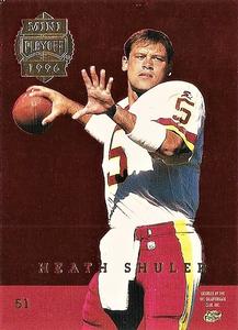 1996 Playoff Trophy Contenders - Back to Back Minis #51 Heath Shuler / Terry Allen Front