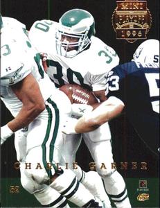 1996 Playoff Trophy Contenders - Back to Back Minis #52 Charlie Garner / Mike Mamula Front
