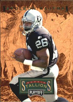 1996 Playoff Trophy Contenders - Rookie Stallions #RS-8 Napoleon Kaufman Front