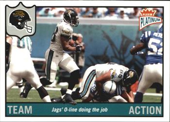 2003 Fleer Platinum - Finish #193 Jacksonville Jaguars Front