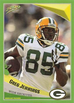 2009 Green Bay Packers Police - Copps Food Center, Manitowoc Police Department #5 Greg Jennings Front