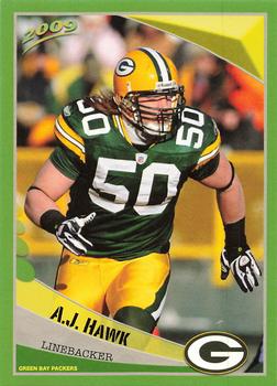 2009 Green Bay Packers Police - Copps Food Center, Manitowoc Police Department #14 A.J. Hawk Front