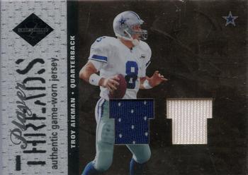 2003 Leaf Limited - Player Threads #PT-21 Troy Aikman Front
