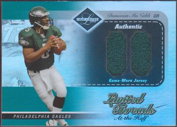 2003 Leaf Limited - Threads At the Half #LT-28 Donovan McNabb Front
