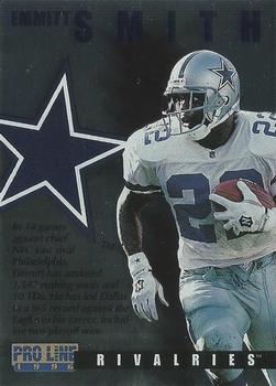 1996 Pro Line - Rivalries #R6 Emmitt Smith / Ricky Watters Front