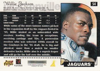 1996 Score #54 Willie Jackson Back