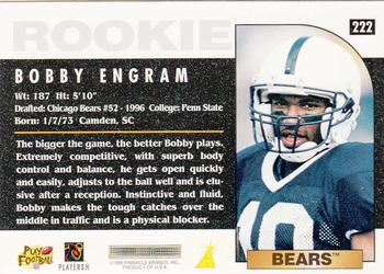 1996 Score #222 Bobby Engram Back