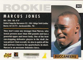1996 Score #242 Marcus Jones Back