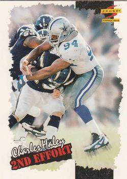 1996 Score #266 Charles Haley Front