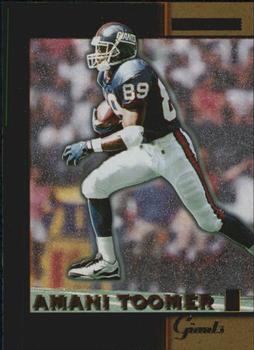 1996 Score Board NFL Lasers #81 Amani Toomer Front