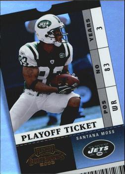 2003 Playoff Contenders - Playoff Ticket #26 Santana Moss Front