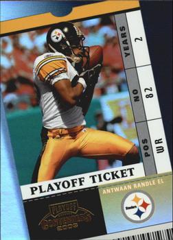 2003 Playoff Contenders - Playoff Ticket #75 Antwaan Randle El Front