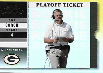 2003 Playoff Contenders - Playoff Ticket #196 Mike Sherman Front