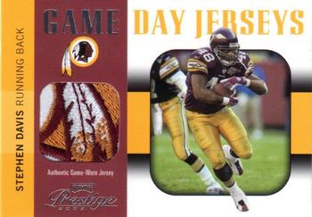 2003 Playoff Prestige - Game Day Jerseys #GDJ-40 Stephen Davis Front