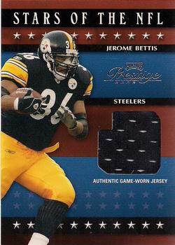 2003 Playoff Prestige - Stars of the NFL Jerseys #SN-8 Jerome Bettis Front