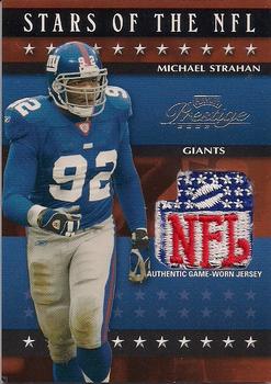 2003 Playoff Prestige - Stars of the NFL Jerseys #SN-15 Michael Strahan Front