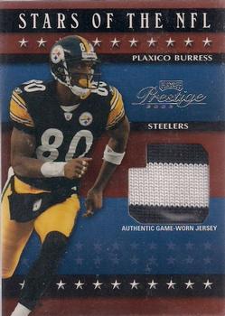 2003 Playoff Prestige - Stars of the NFL Jerseys #SN-16 Plaxico Burress Front