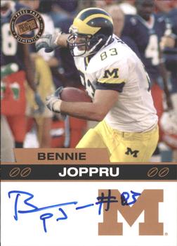 2003 Press Pass - Autographs Bronze #NNO Bennie Joppru Front