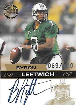2003 Press Pass - Autographs Gold #NNO Byron Leftwich Front