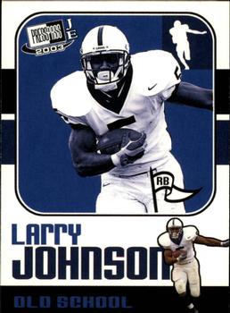 2003 Press Pass JE - Old School #OS11 Larry Johnson Front