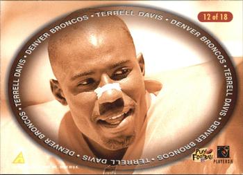 1996 Select Certified - Gold Team #12 Terrell Davis Back