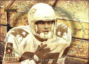 1996 Select Certified - Gold Team #18 Terry Glenn Front