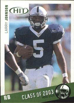 2003 SAGE HIT - Class of 2003 Emerald #C5 Larry Johnson Front