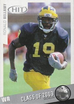 2003 SAGE HIT - Class of 2003 Silver #C19 Ronald Bellamy Front